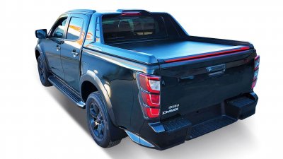Rolltop Isuzu D-Max från 2020- och nyare | Dubbelhytt, för bilar med Sailplane flakbåge