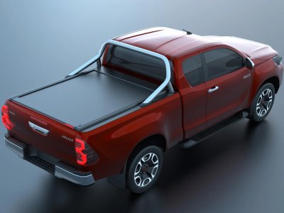 Rolltop Toyota Hilux från 2016- och nyare | Extra Cab, för bilar med original flakbåge