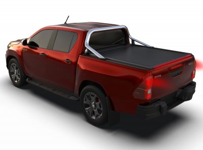 Rolltop Toyota Hilux från 2016- och nyare | Dubbelhytt, för bilar med original flakbåge