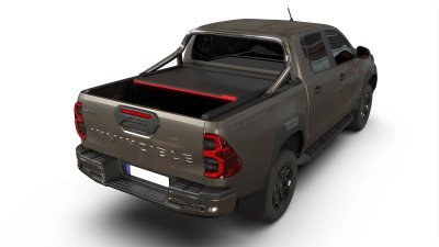 Rolltop Toyota Hilux från 2016- och nyare | Dubbelhytt, för bilar med original flakbåge