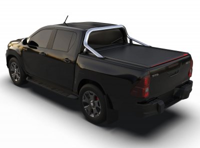 Rolltop Toyota Hilux från 2016- och nyare | Dubbelhytt, för bilar med original flakbåge