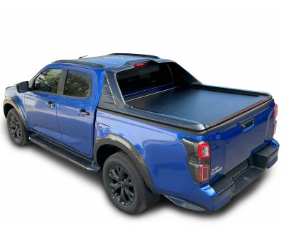 Tessera Roll+ E-KIT Rolltop Isuzu D-Max från 2020- | Dubbelhytt med Sailplane flakbåge