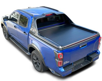 Tessera Roll+ E-KIT Rolltop Isuzu D-Max från 2020- | Dubbelhytt med Sailplane flakbåge