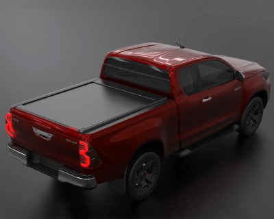 Rolltop Toyota Hilux 2016- | Tessera Roll+ E-KIT | Extra Cab