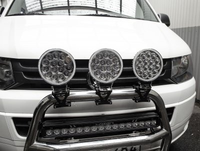 Rörfäste för LED-ramper och arbetsljus