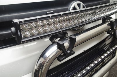 Rörfäste för LED-ramper och arbetsljus