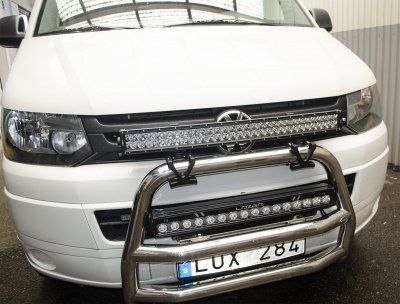 Rörfäste för LED-ramper och arbetsljus