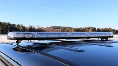 Blixtljusramp Respons 1267 mm monterad på VW Amarok V6