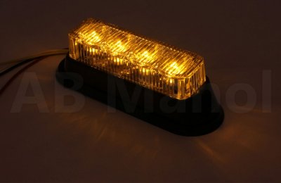 Blixtljus Respons 4xLED ECE R65 - 12-24 V
