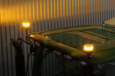 LED Blixtfyr Respons ECE R65 - Stångmontage