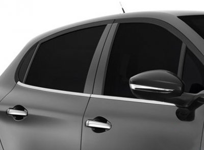 Rutlister i rostfritt stål till Citroën C5 Sedan 2008-