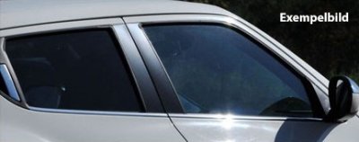 Rutlister i rostfritt stål till Opel Mokka 2012-
