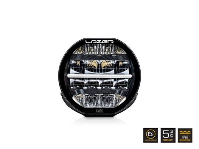 Lazer Sentinel 7 Elite-extraljus i svart utförande med positionsljus