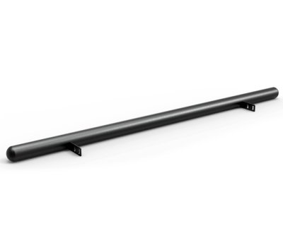 Exempelbild: Sidorör Ford Transit Custom från 2023- | Pulverlackerade i Svart