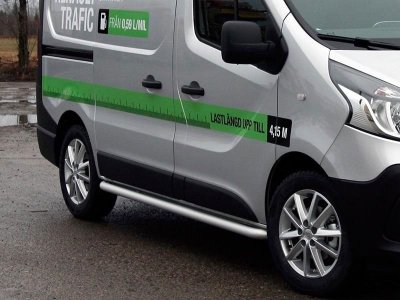 Sidorör i Aluminium till Nissan NV300 2016-