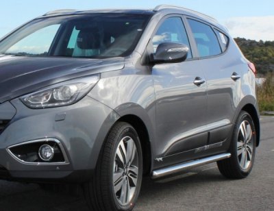 Sidobågar i Rostfritt stål till Hyundai iX35 2010-