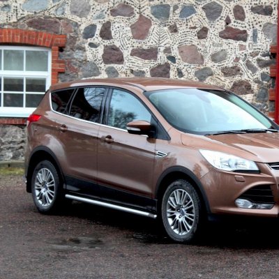 Sidobågar i Rostfritt stål till Ford Kuga 2013-