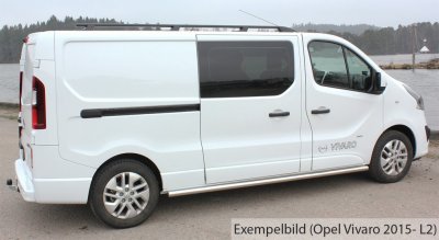 Sidobågar i Rostfritt stål till Nissan NV300 L1 2016-