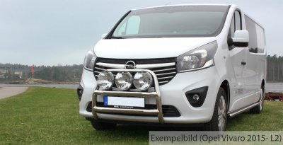 Sidobågar i Rostfritt stål till Nissan NV300 L1 2016-