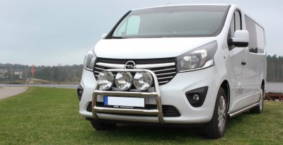 Sidobågar i Rostfritt stål till Fiat Talento L2 2016-