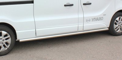 Sidobågar i Rostfritt stål till Opel Vivaro L2 2015-
