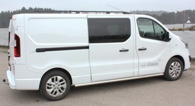 Sidobågar i Rostfritt stål till Nissan NV300 L2 2016-