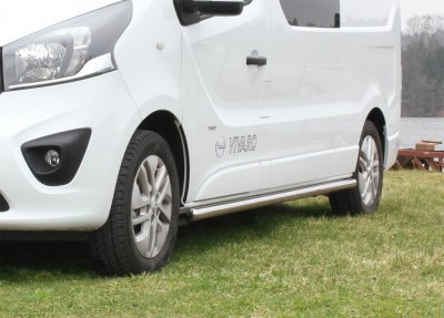 Sidobågar i Rostfritt stål till Fiat Talento L2 2016-