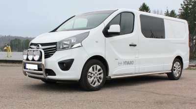 Sidobågar i Rostfritt stål till Fiat Talento L2 2016-