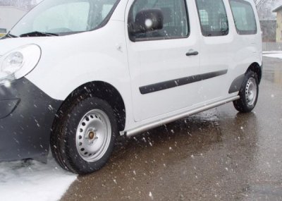 Sidorör i Rostfritt stål till Renault Kangoo L2 2008-2013