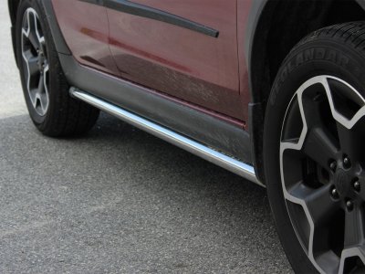 Sidobågar i Rostfritt stål till Subaru XV 2012-