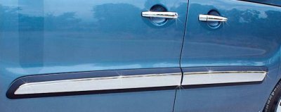 Sidolister i Rostfritt stål till Peugeot Partner från 2008-2018