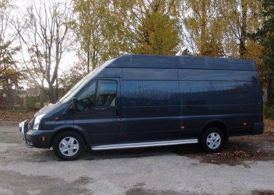 Sidosteg i Rostfritt stål till Ford Transit 300M 2006-2013