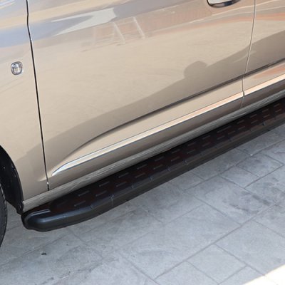 Sidorör "Rough" i Aluminium till Volkswagen Caddy från 2021-