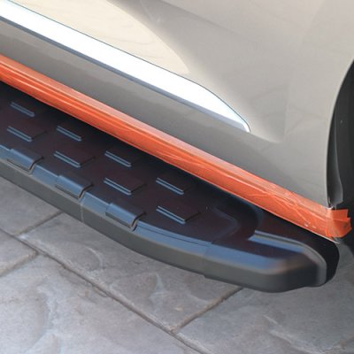 Sidorör "Rough" i Aluminium till Volkswagen Caddy från 2021-