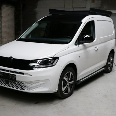 Sidorör "Slim" i Aluminium till Volkswagen Caddy från 2021-