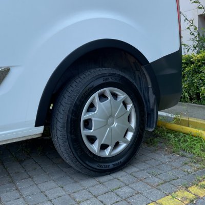 Skärmbreddare Ford Transit Custom från 2018-2023
