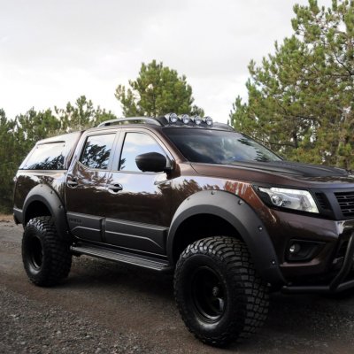 Skärmbreddare Nissan Navara från 2016-2021