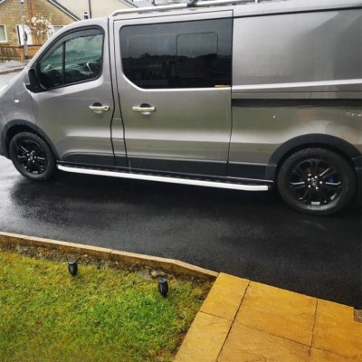 Skärmbreddare Renault Trafic från 2015-