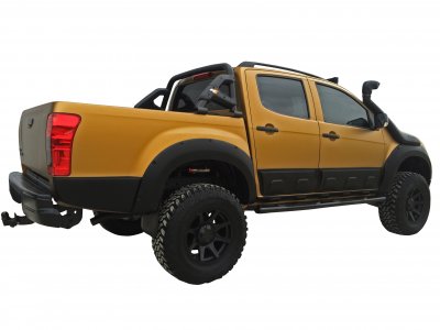 Skärmbreddare Isuzu D-Max från 2012-2020