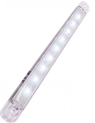 Slimmat Positionsljus 9xDiod 12V-24V 238x20,6x10,4 mm