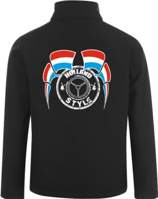 Softshelljacka - Holland style - Baksida