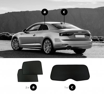 Solskydd Audi A5 Coupé från 2016-