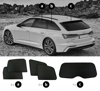 Solskydd Audi A6 Avant/Allroad från 2019-