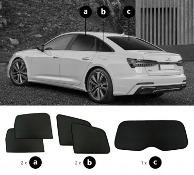 Solskydd Audi A6 Sedan från 2019-