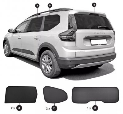 Solskydd Dacia Jogger från 2022- och framåt