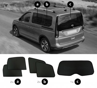 Solskydd Ford Tourneo Connect från 2022-