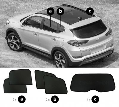 Solskydd Hyundai Tucson 2015-2020