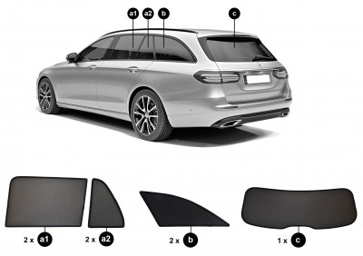 Solskydd Mercedes E-klass från 2016-2023