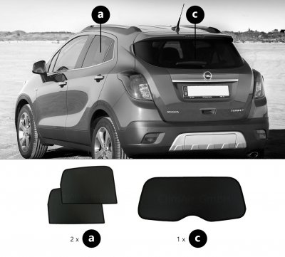 Solskydd Opel Mokka 2013-2020