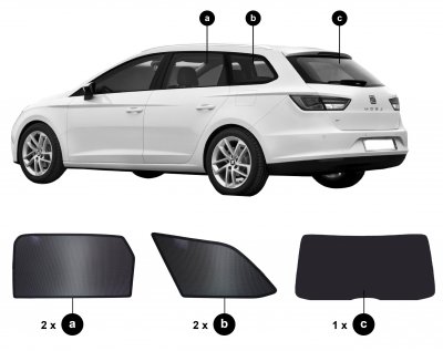 Solskydd Seat Leon ST från 2013-2019